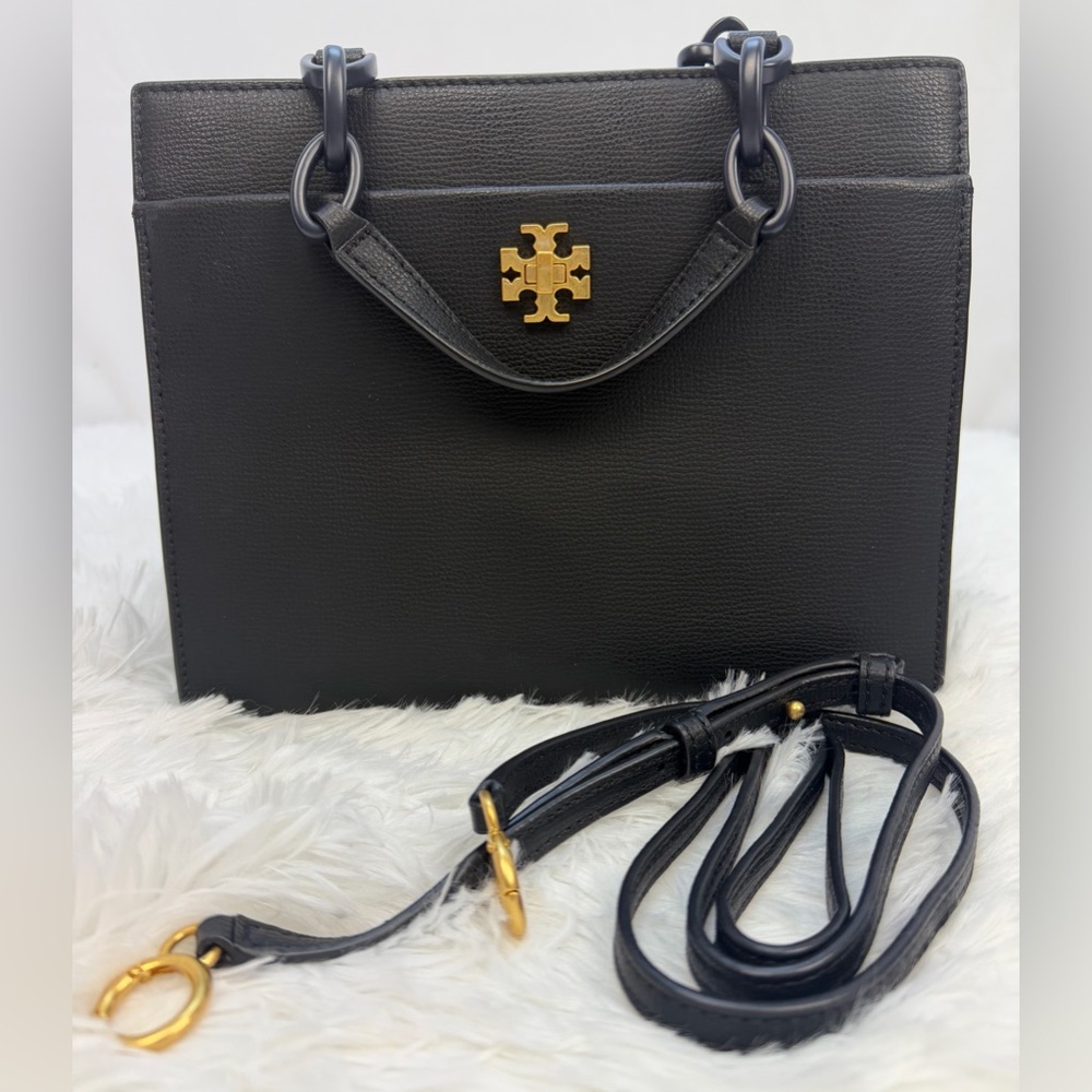 Tory Burch Handbag/Shoulder Bag/ Crossbody Bag Black Leather
